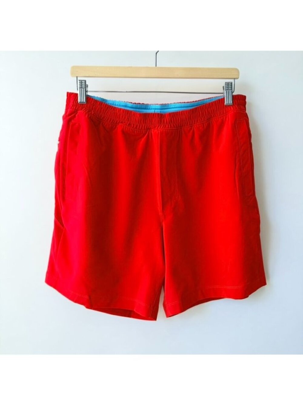 Birddogs Red Lined Performance Athletic Shorts Men's Size XXL A174